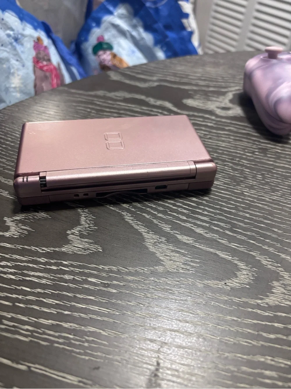 Nintendo Pink DS Lite Dual-Screen Handheld Console